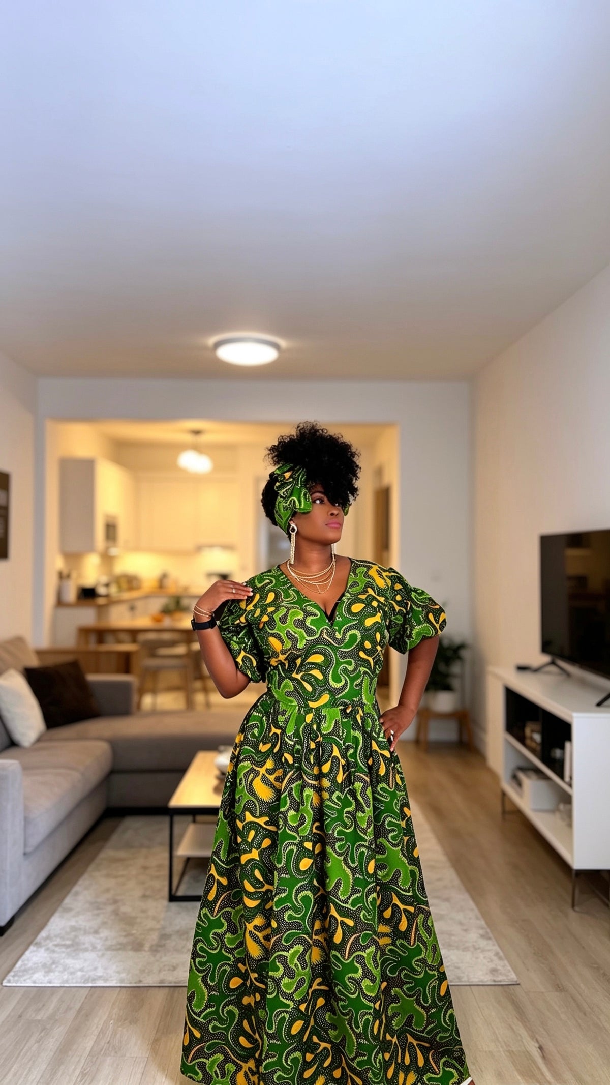 Heritage African Vibrance Dress
African Dress for Women
Ankara Dress
African Fashion Dress
Elegant African Clothing
