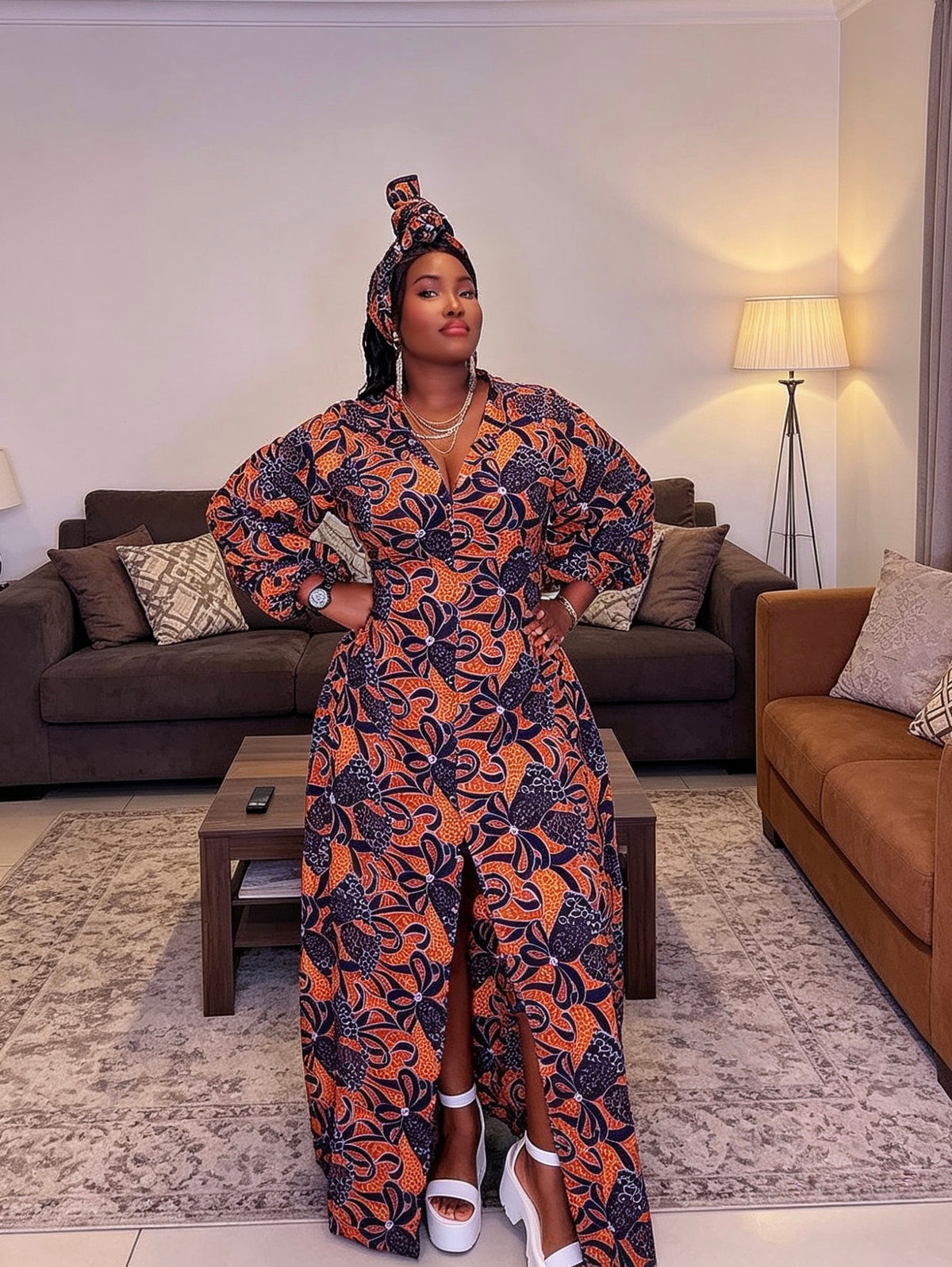 royal amber elegance maxi dress
African amber print maxi dress
elegant Ankara long dress UK
women royal African dress
African ready to wear maxi dress