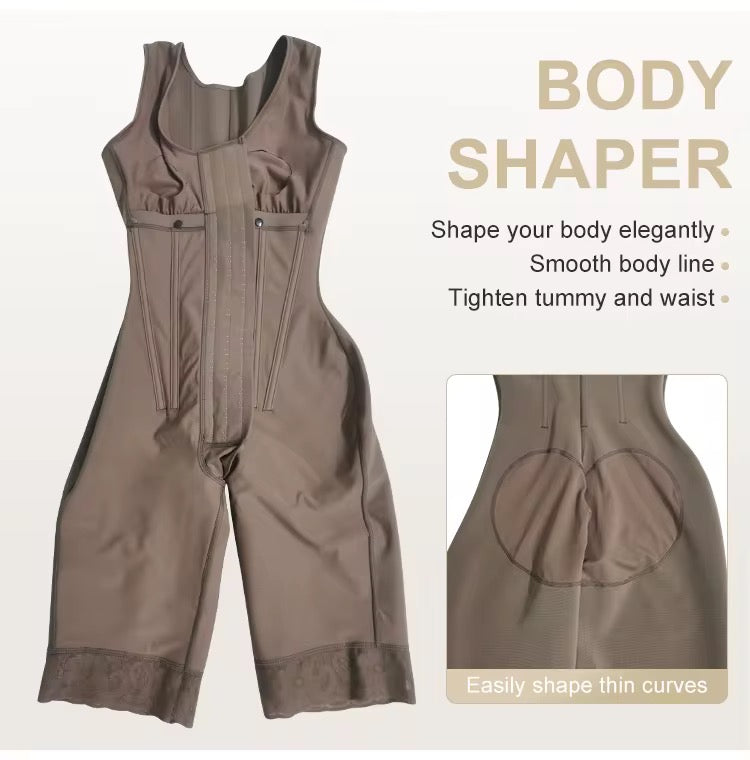 post surgery compression garment
faja body shaper tummy control
full body shapewear UK
postpartum recovery faja
high compression body garment