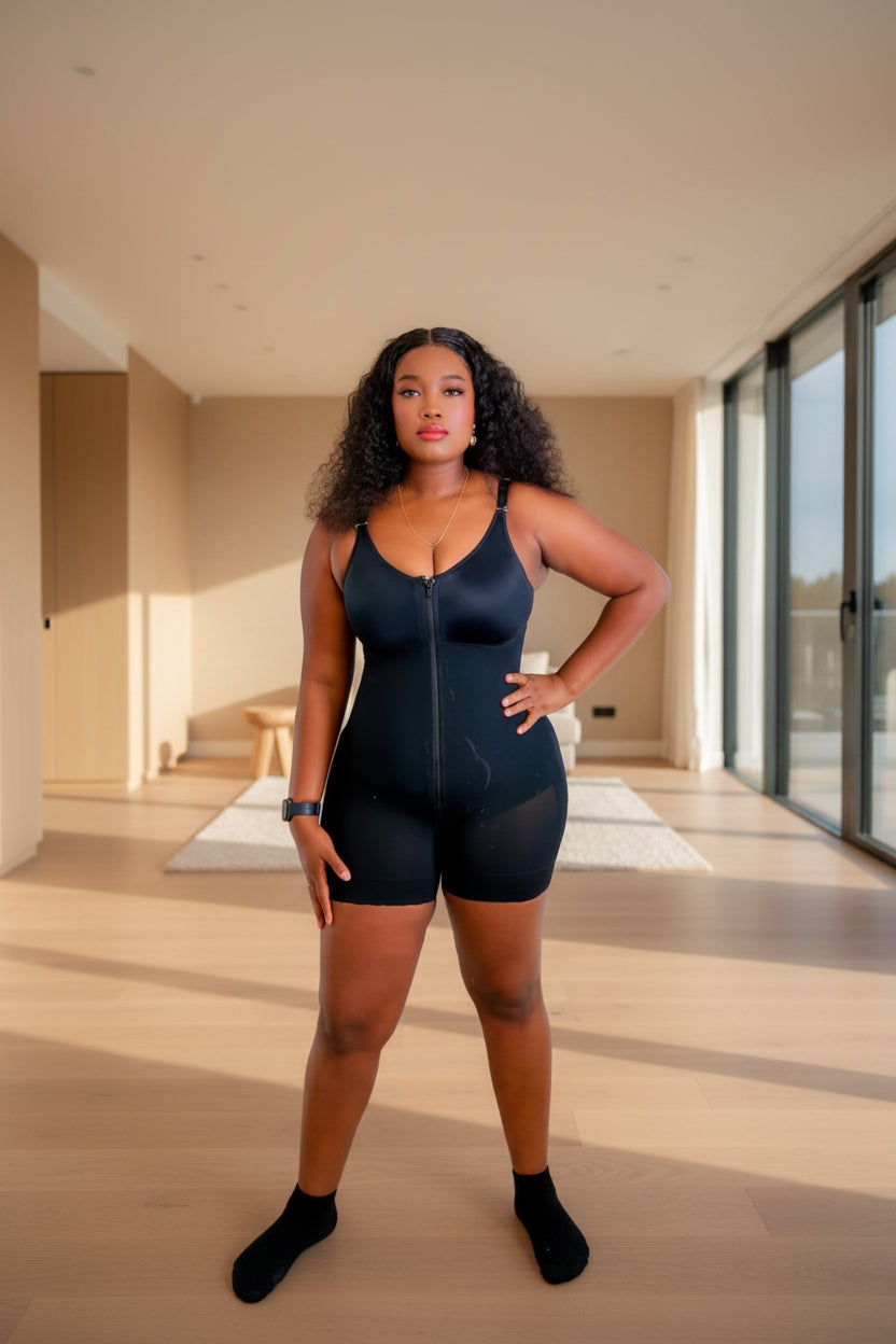 high compression full body shapewear
post surgery faja high compression
firm tummy control body shaper UK
women full body slimming girdle
full body compression bodysuit