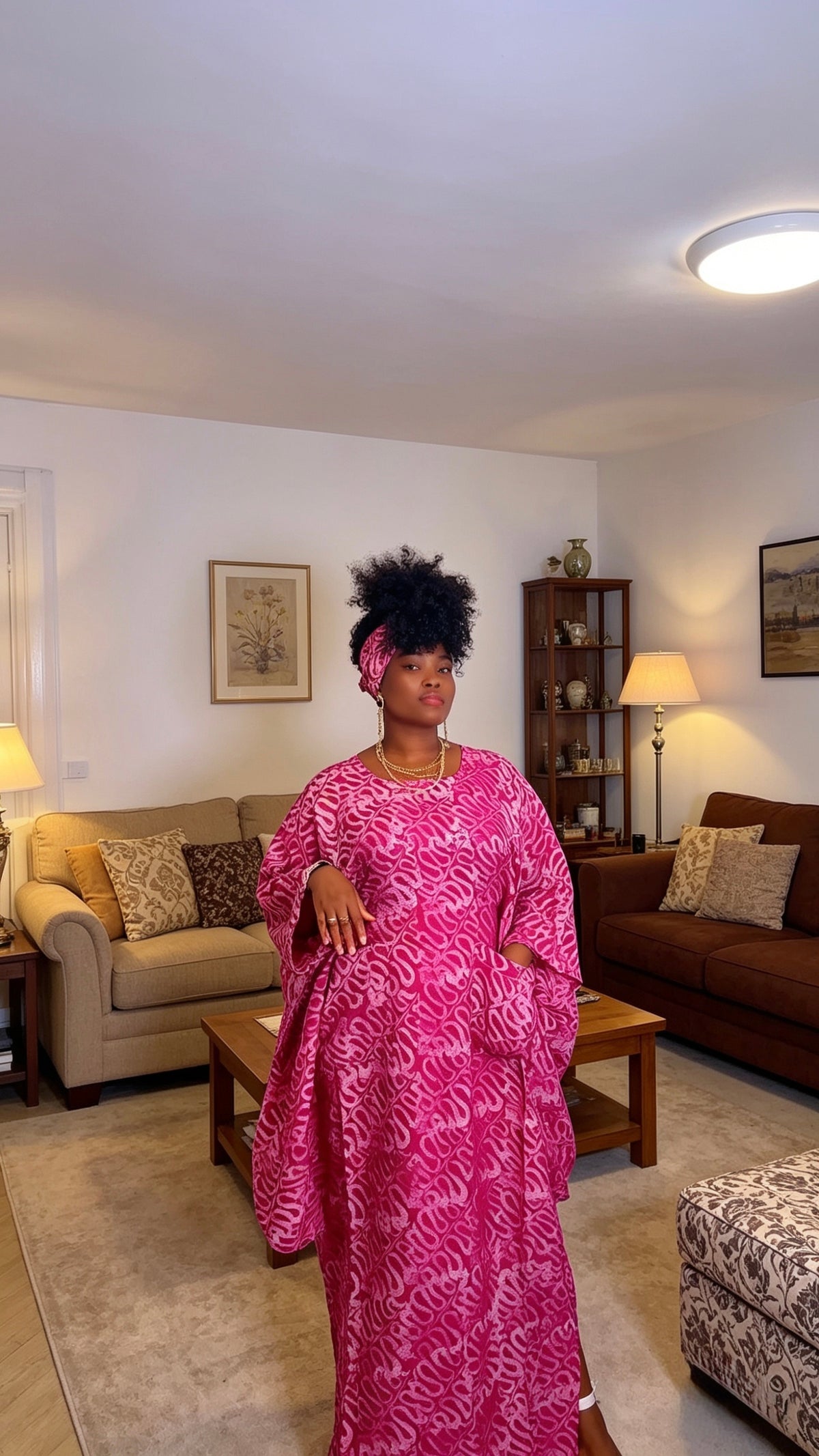 Majesty Flow Dress

African flowy maxi dress UK

elegant Ankara long dress

women African print dress

African ready to wear dress