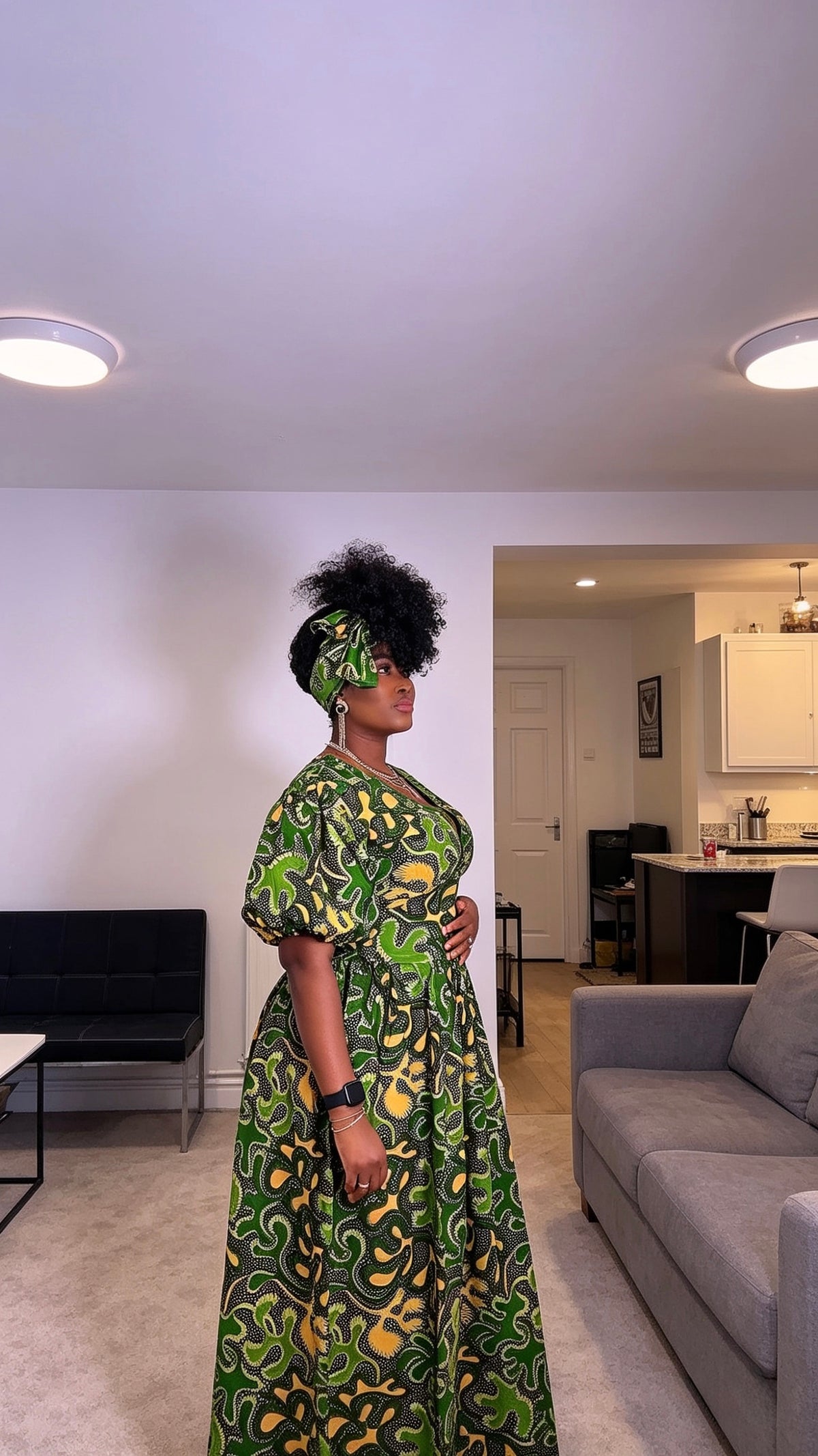 Heritage African Vibrance Dress

African heritage print dress UK

vibrant Ankara dress for women

elegant African clothing UK

African ready to wear maxi dress