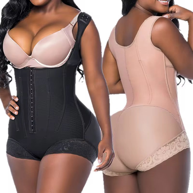 post surgery compression garment

faja body shaper tummy control

full body shapewear UK

postpartum recovery faja

high compression body garment