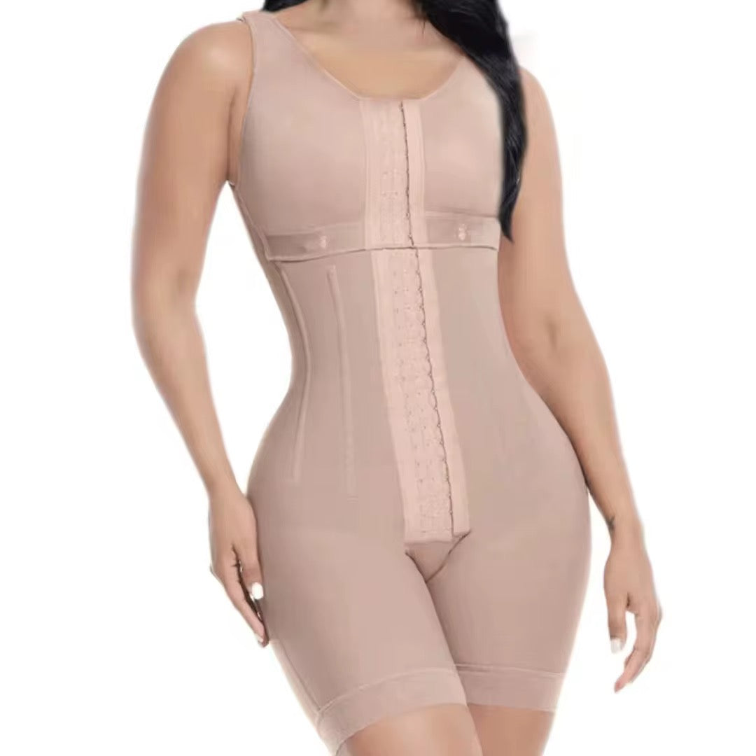 post surgery compression garment

faja body shaper tummy control

full body shapewear UK

postpartum recovery faja

high compression body garment