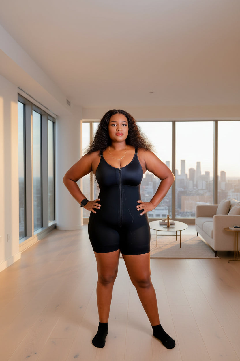 high compression full body shapewear

post surgery faja high compression

firm tummy control body shaper UK

women full body slimming girdle

full body compression bodysuit